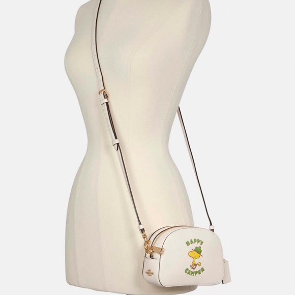 Coach x Peanuts Mini Sierra Crossbody Woodstock Happy Camper - Picture 4 of 11